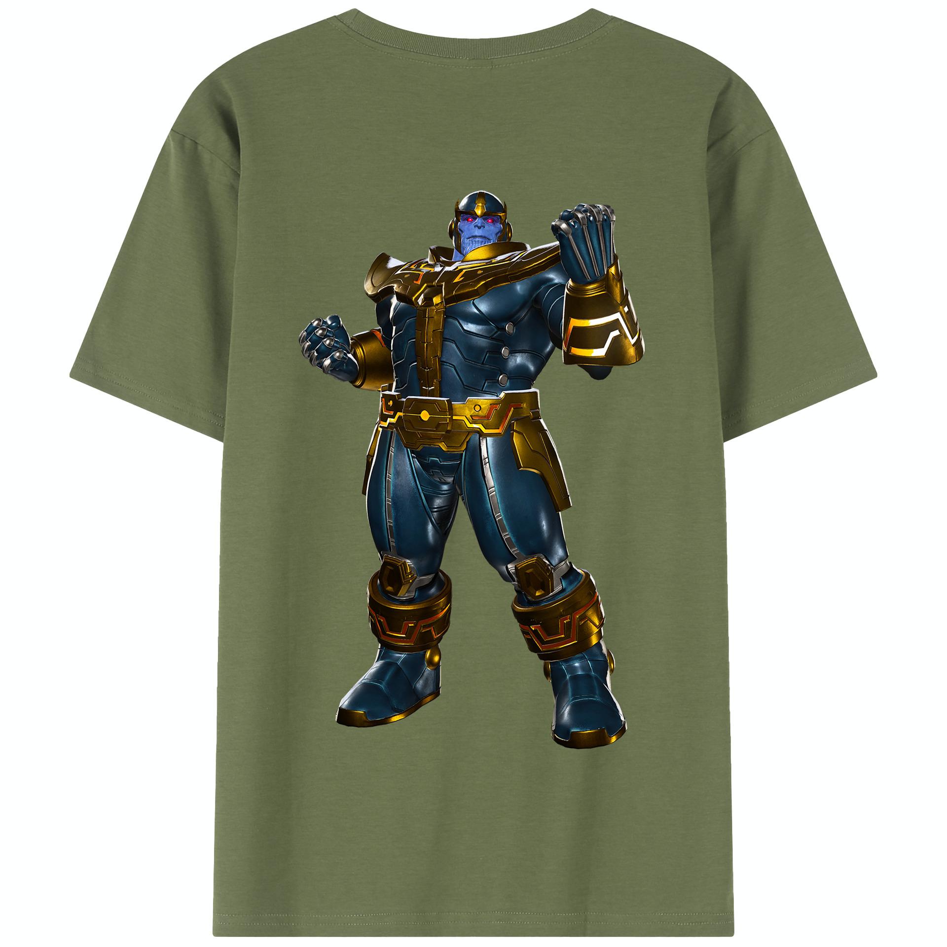 （画像用） アベンジャーズ The Avengers 綿100％半袖Tシャツ（背面プリント）